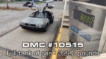 DMC 10515 - Full tank of gas - 3,220 pounds | DMC10515.com
